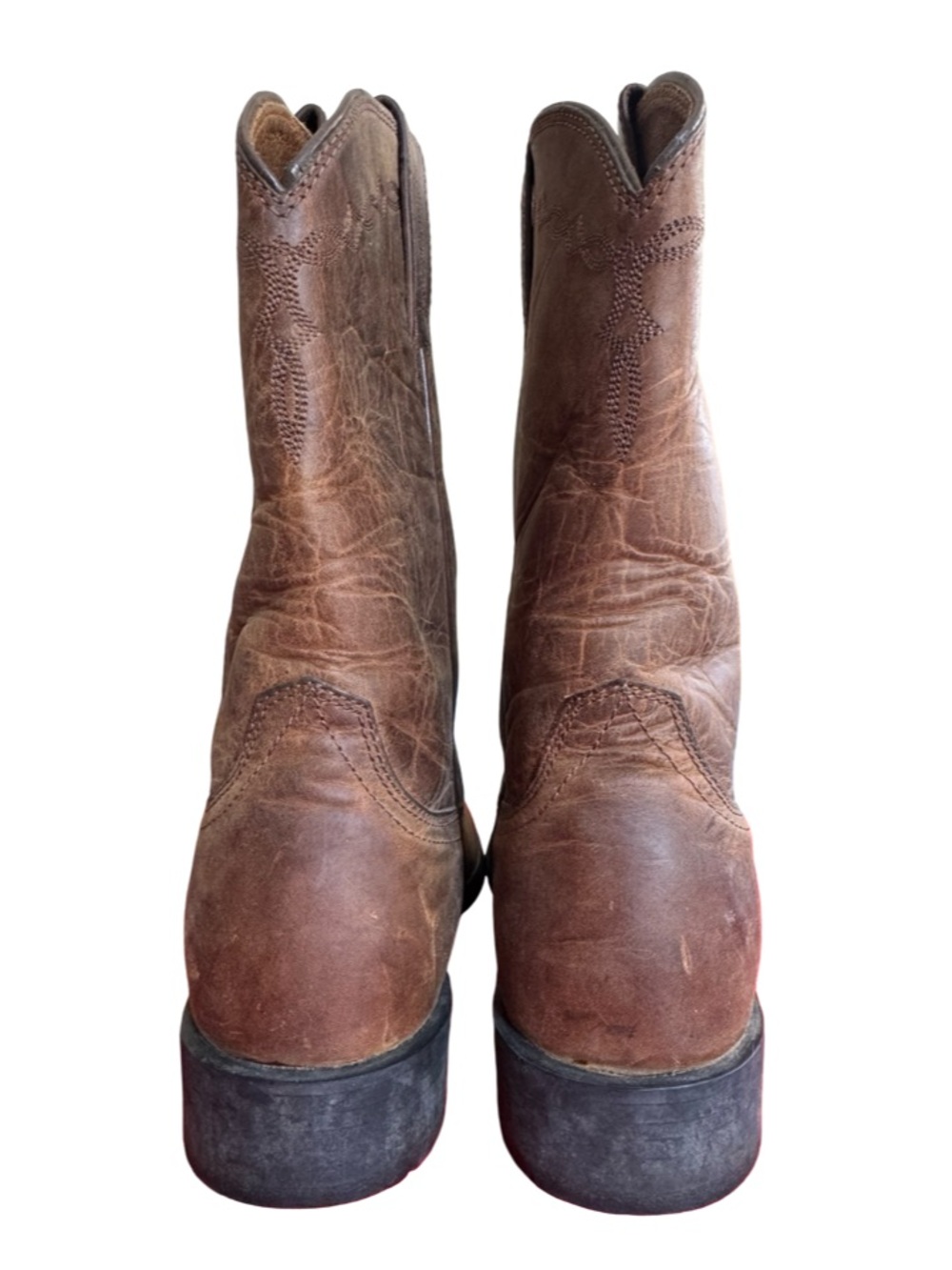 ARIAT MEN'S HERITAGE ROPER WESTERN BOOTS - Picture 6 of 13